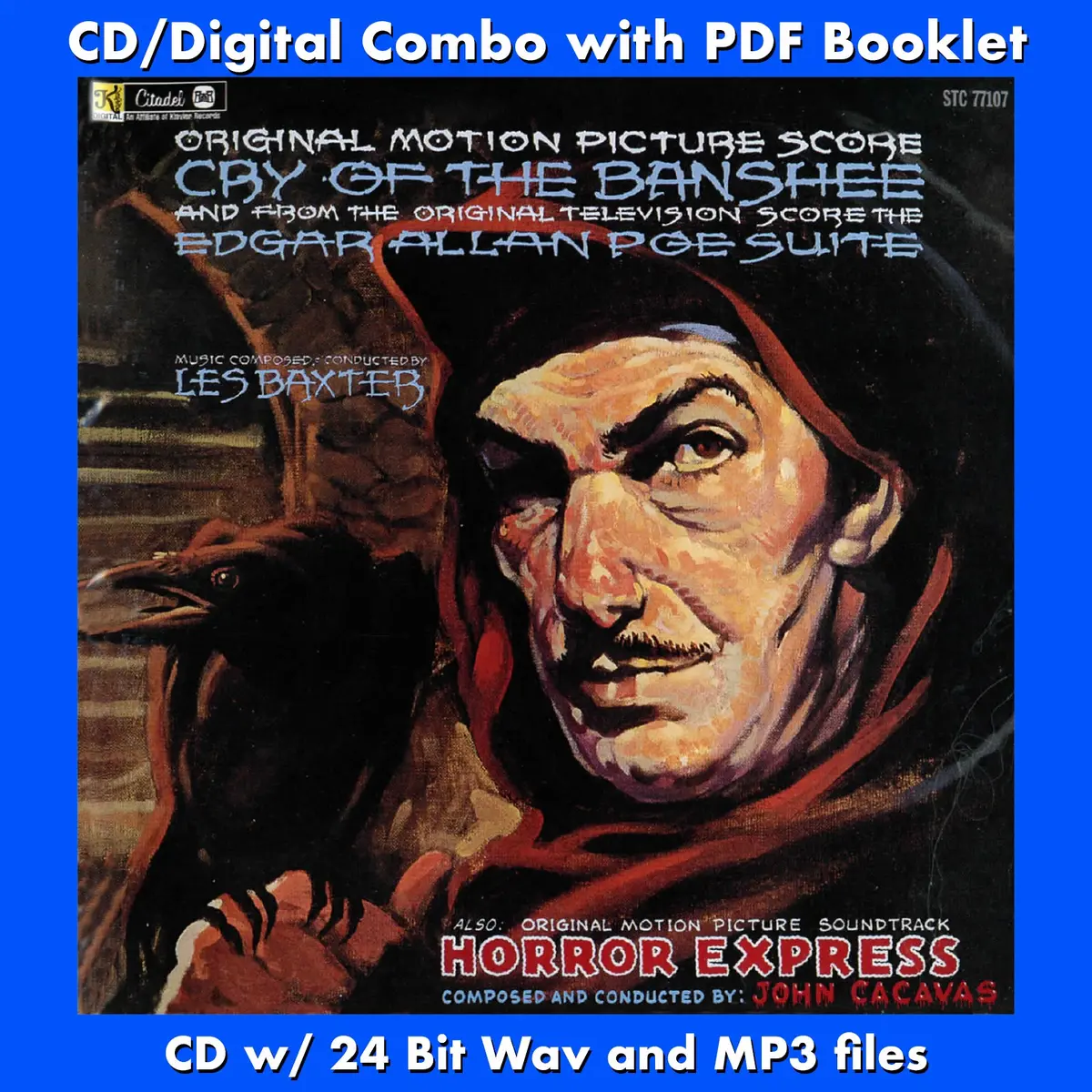 Cry Of The Banshee/The Edgar Allen Poe Suite/Horror Express - Original Soundtracks By Les Baxter And John Cacavas 1