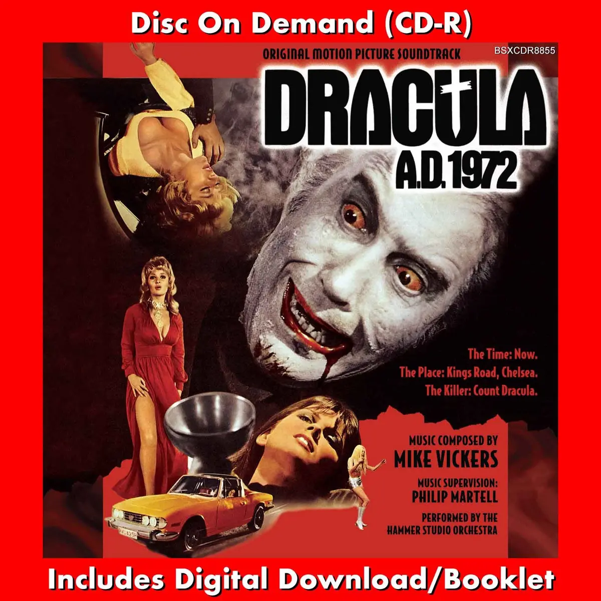 Dracula A.D. 1972 - Original Motion Picture Soundtrack By Mike Vickers 1