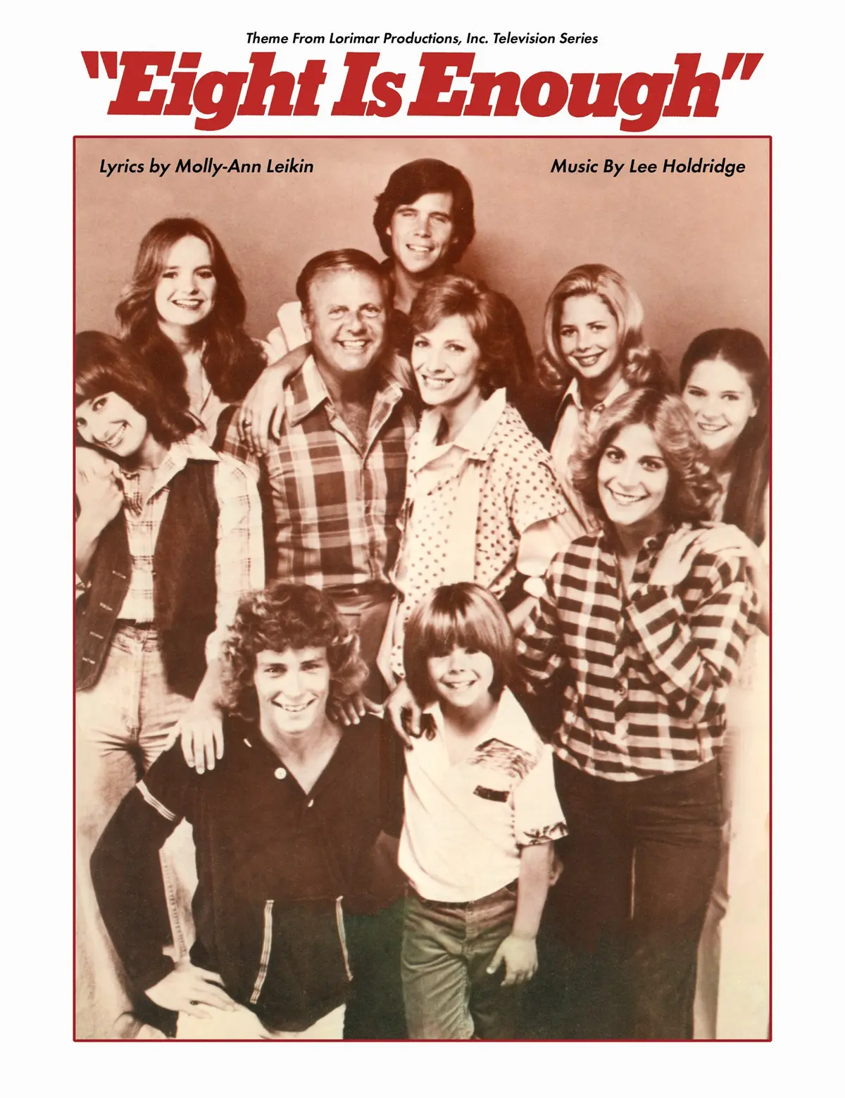 Eight Is Enough - Main Title Theme Sheet Music 1