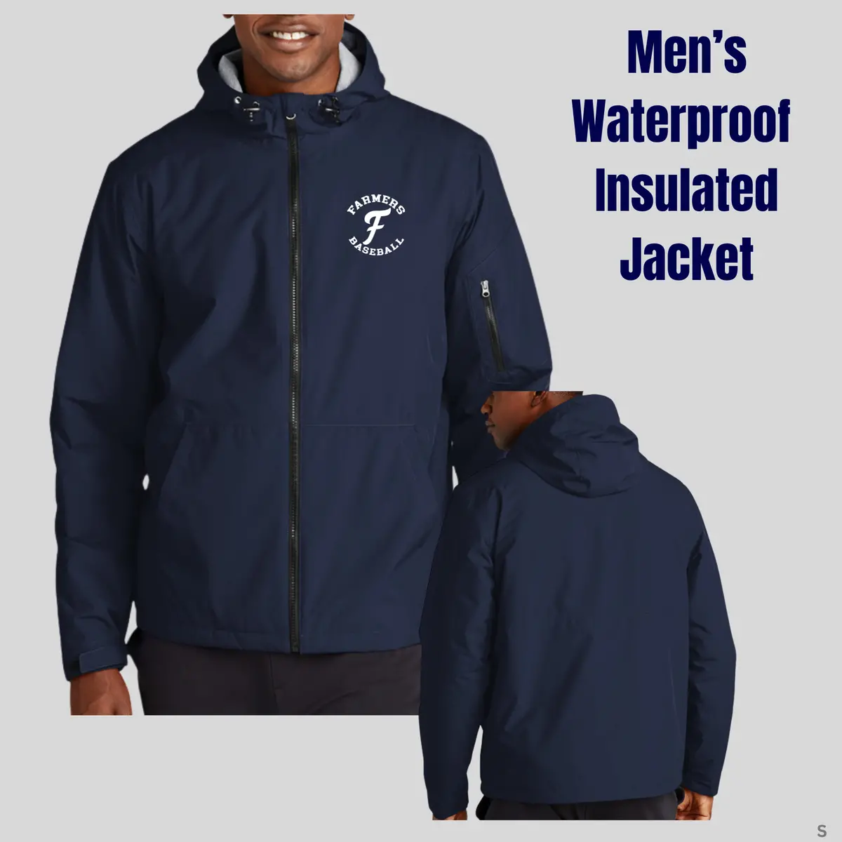 Farmers Waterproof Jacket-Mens 1