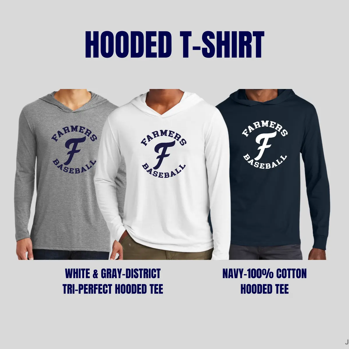 Farmers Hooded T-Shirt 1