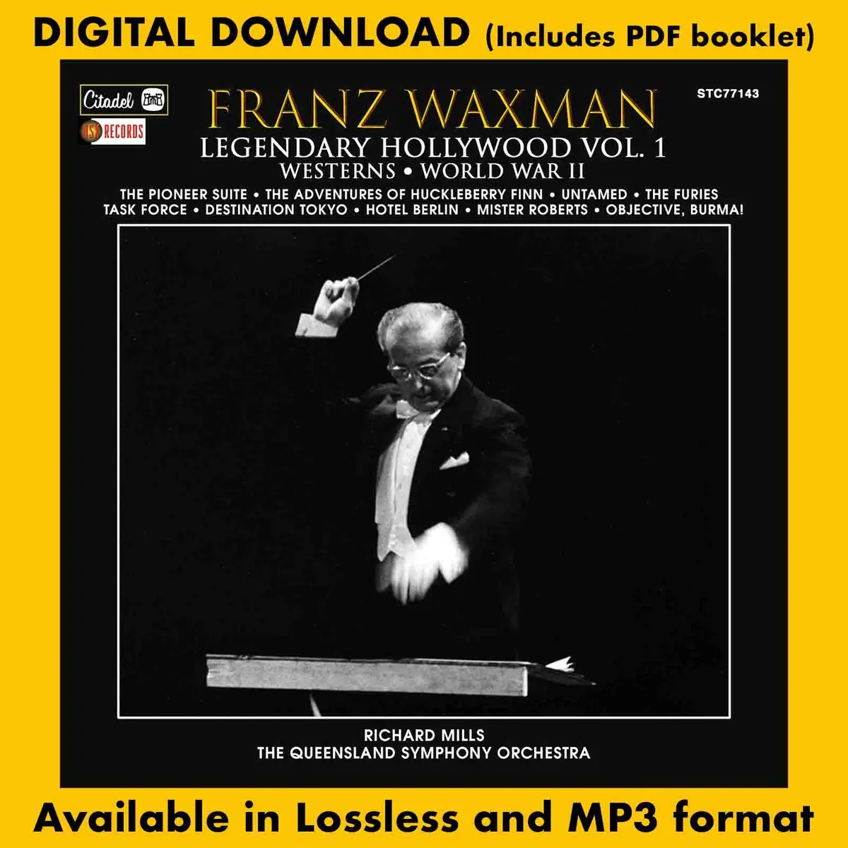 Franz Waxman: Legendary Hollywood Vol. 1 - Westerns • World War Ii 1