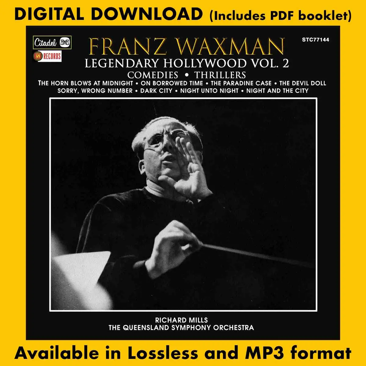 Franz Waxman: Legendary Hollywood Vol. 2 - Comedies • Thrillers 1