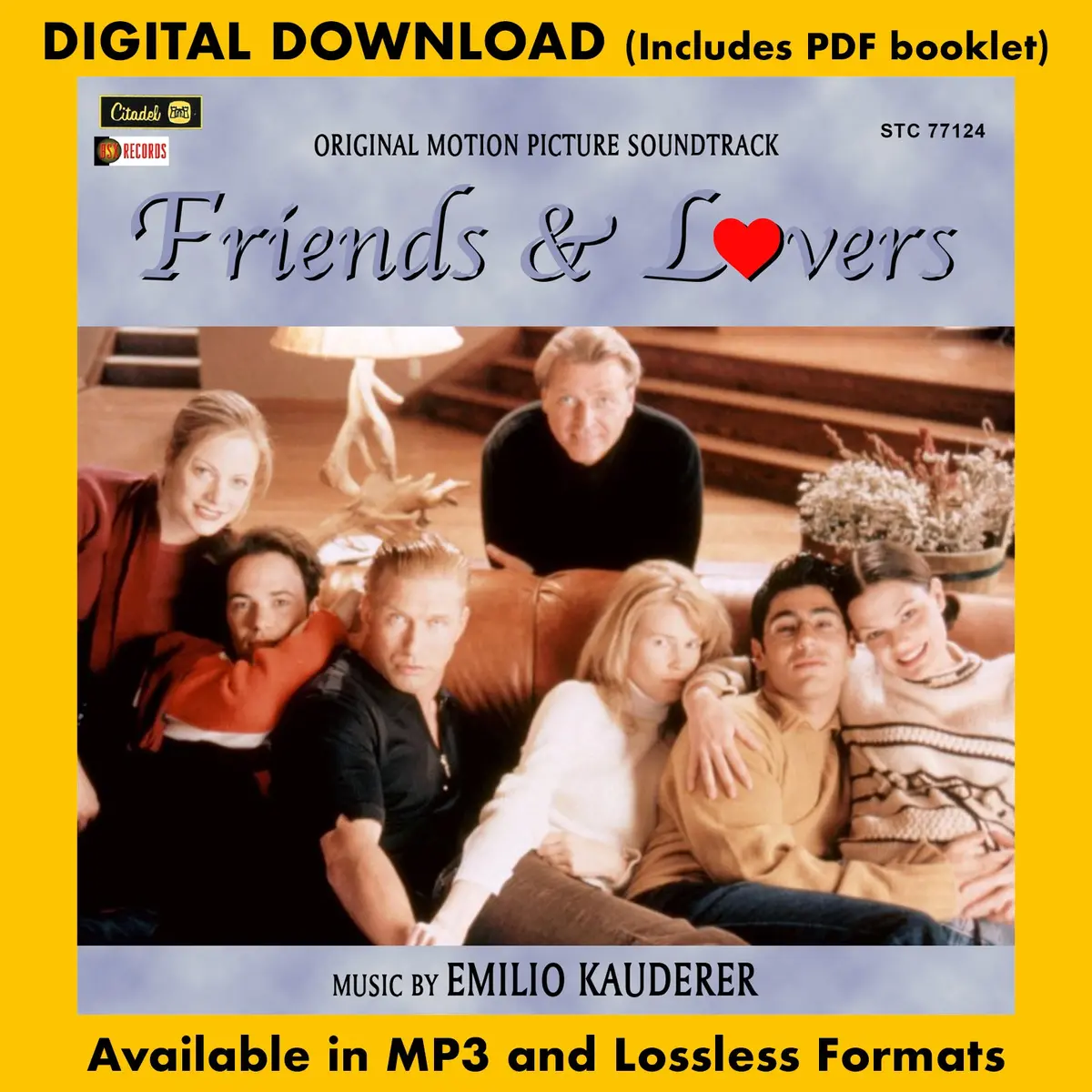 Friends And Lovers - Original Motion Picture Soundtrack By Emilio Kauderer 1