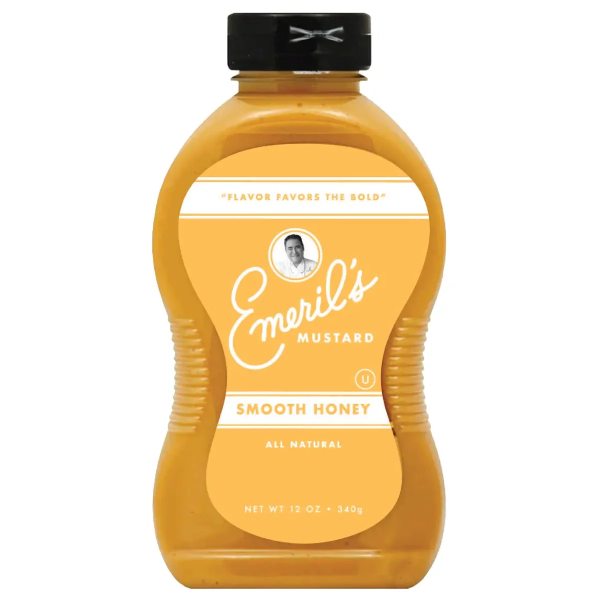 Emeril Lagasse Gourmet Mustard - Dijon, Jalapeño, Smooth Honey, Deli Style, Kicked Up Horseradish - 12 Oz Premium All Natural Mustard Sauce 4