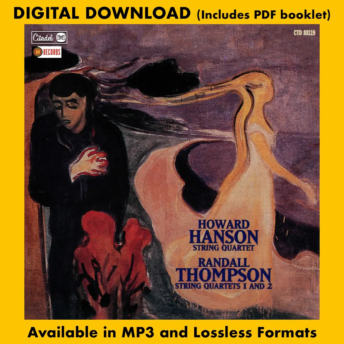 Howard Hanson: String Quartet / Randall Thompson: String Quartets 1 And 2 1