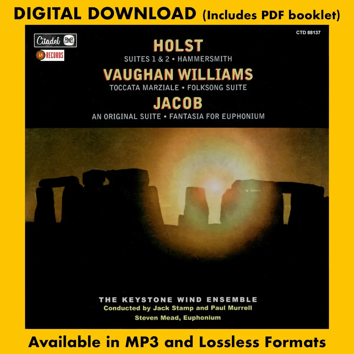 Holst • Vaughn-Williams • Jacob: Suites 1