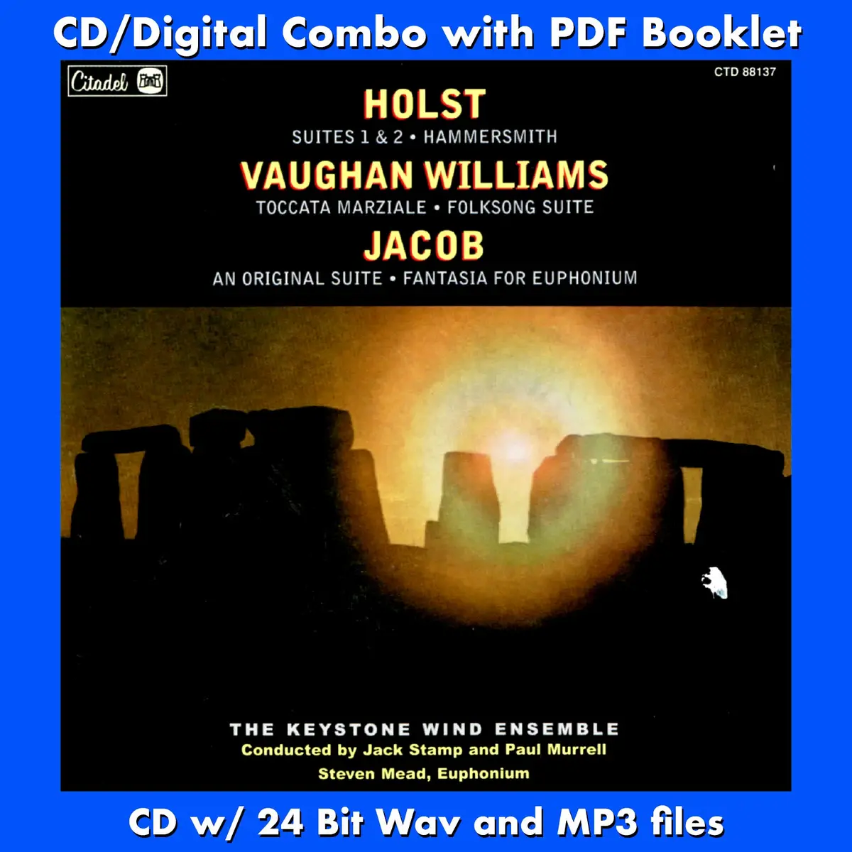Holst • Vaughn-Williams • Jacob: Suites 1