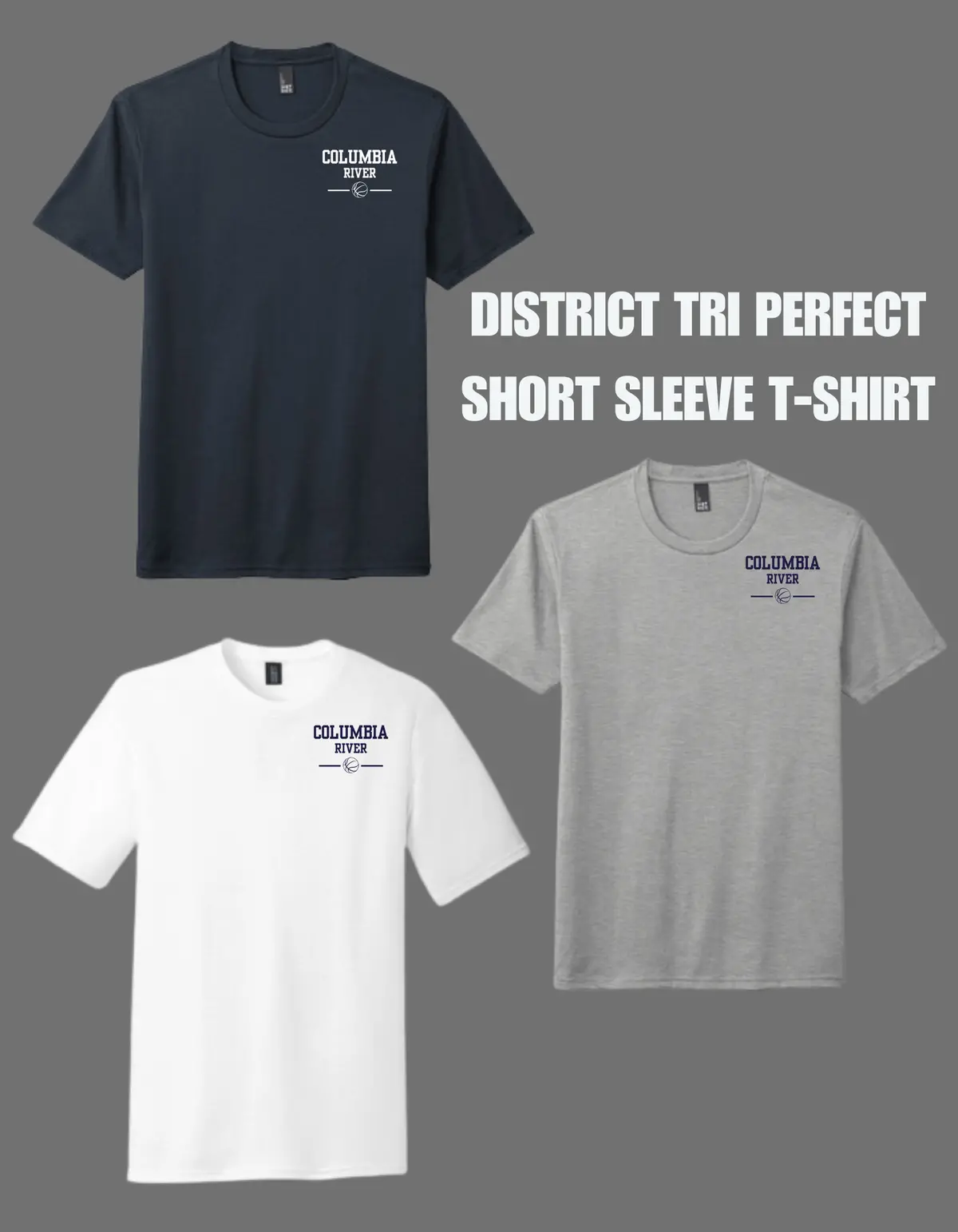 Columbia River T-Shirt-Left Chest Logo 1
