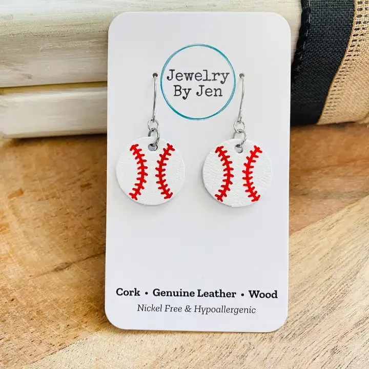 Baseball Earrings 1