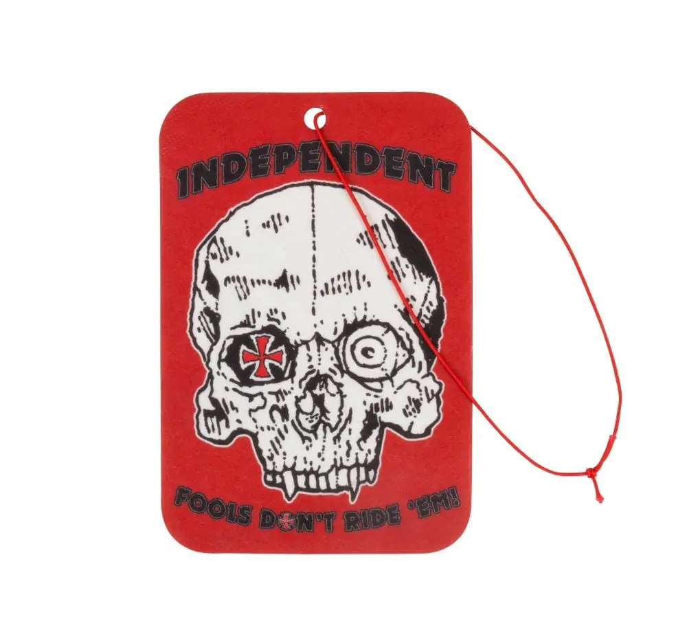 Independent Fools Don't Air Freshener, Black/Red 1