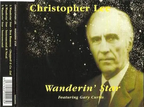 Christopher Lee Featuring Gary Curtis – Wanderin' Star 1
