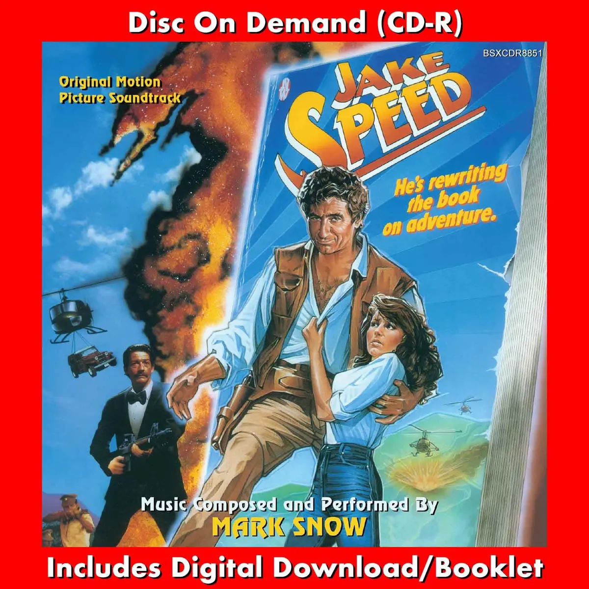 Jake Speed - Original Soundtrack By Mark Snow 1