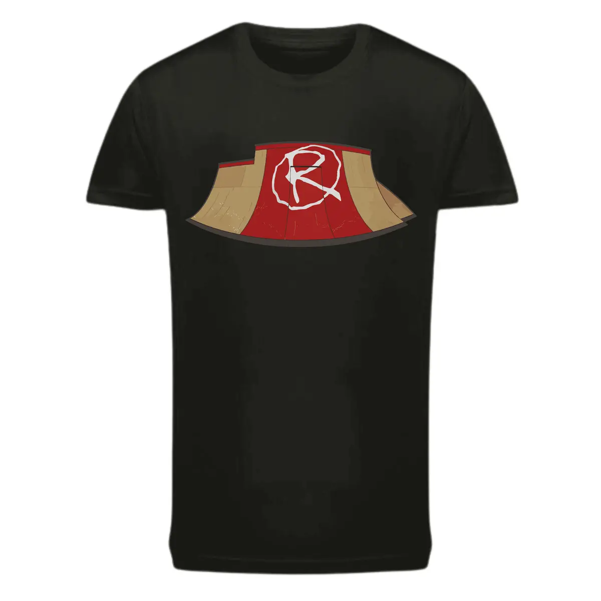 Rampworx "Big R Ramp" Youth Performance T-Shirt, Black 1