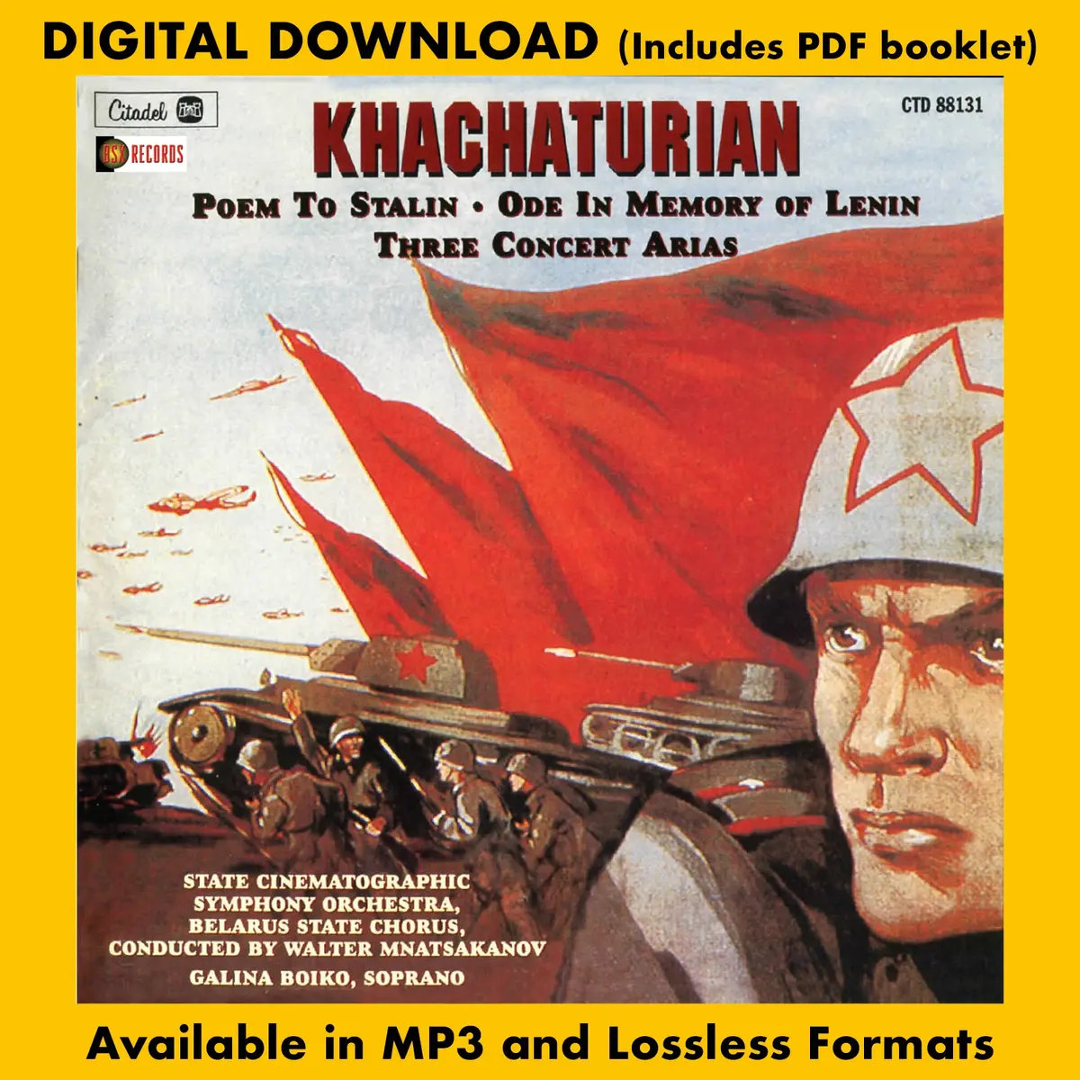 Khachaturian: Poem To Stalin • Ode In Memory Of Lenin • Three Concert Arias 1