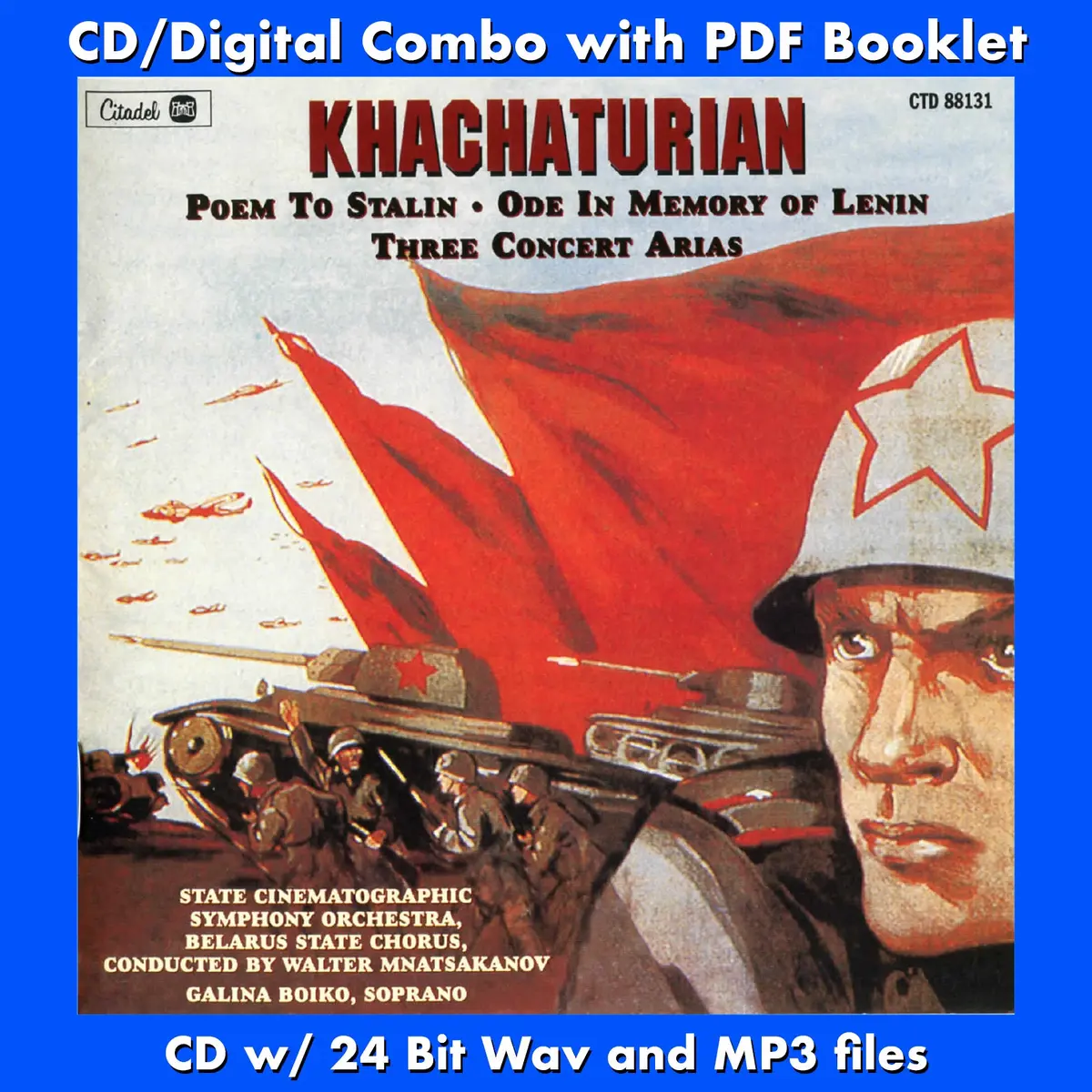 Khachaturian: Poem To Stalin • Ode In Memory Of Lenin • Three Concert Arias 1
