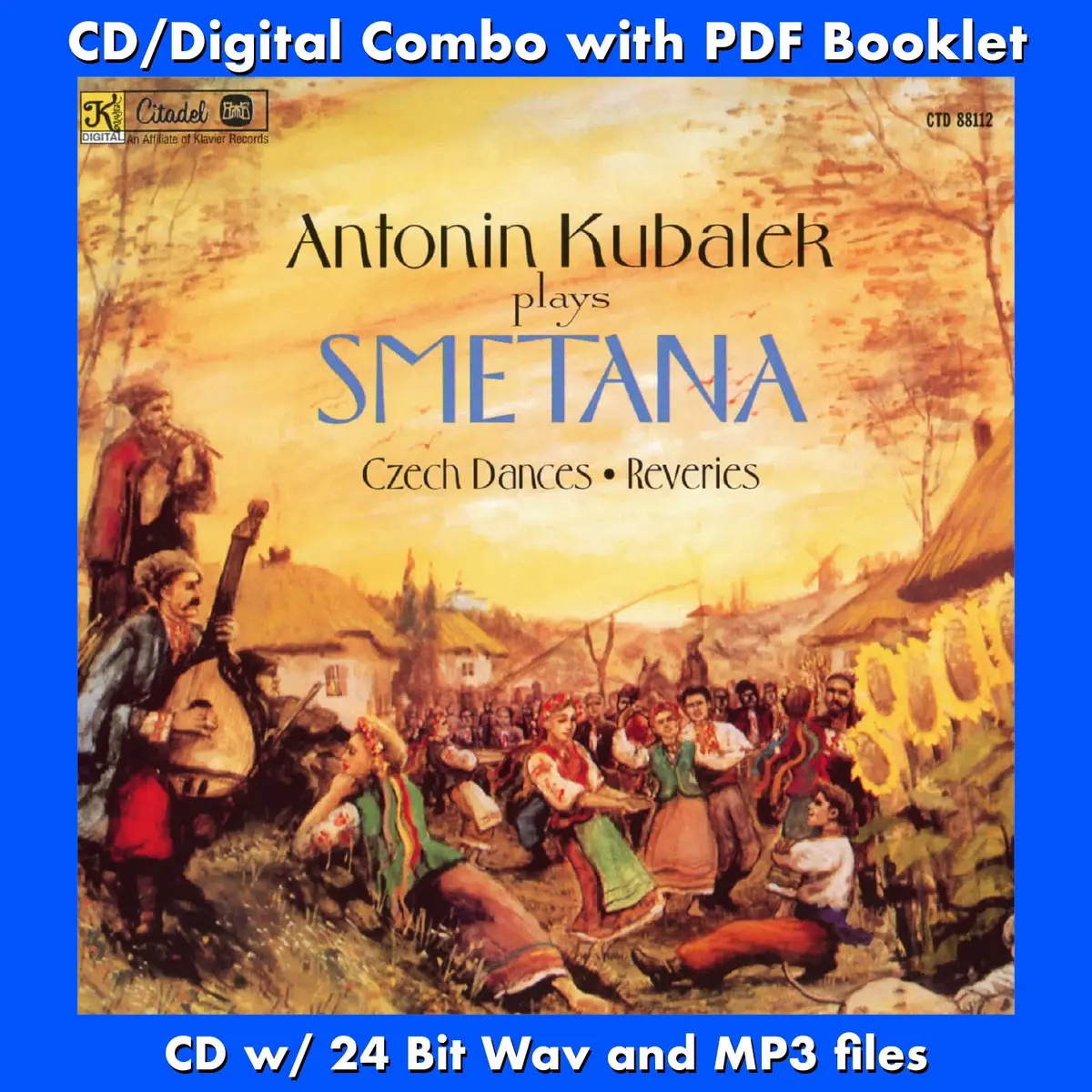 Antonin Kubalek Plays Smetana: Czech Dances • Reveries 1