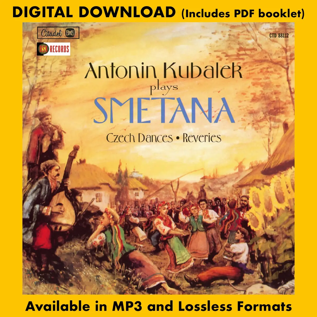 Antonin Kubalek Plays Smetana: Czech Dances • Reveries 1