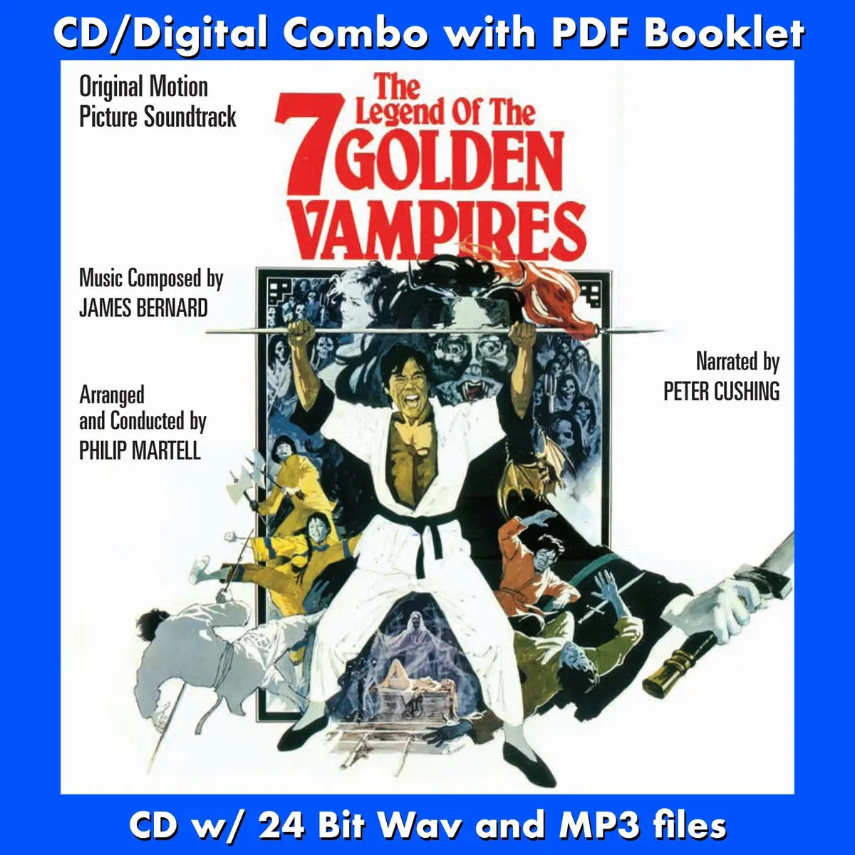 The Legend Of The 7 Golden Vampires - Original Soundtrack By James Bernard 1