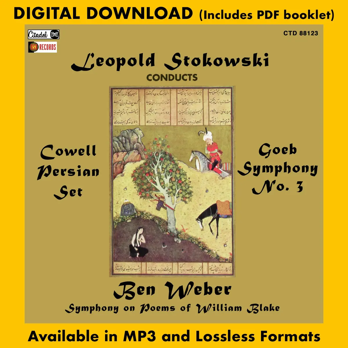 Leopold Stokowski Conducts Henry Cowell, Roger Goeb, Ben Weber 1
