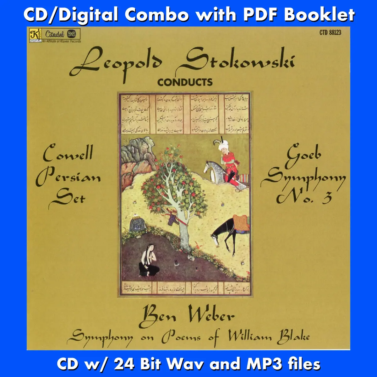 Leopold Stokowski Conducts Henry Cowell, Roger Goeb, Ben Weber 1
