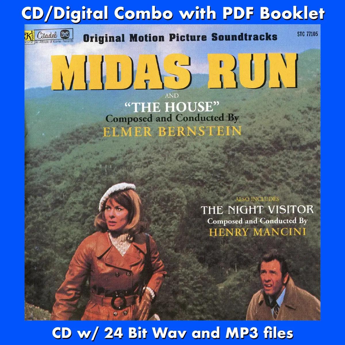 Midas Run / House After 5 Years Of Living / The Night Visitor - Original Soundtracks By Elmer Bernstein And Henry Mancini 1