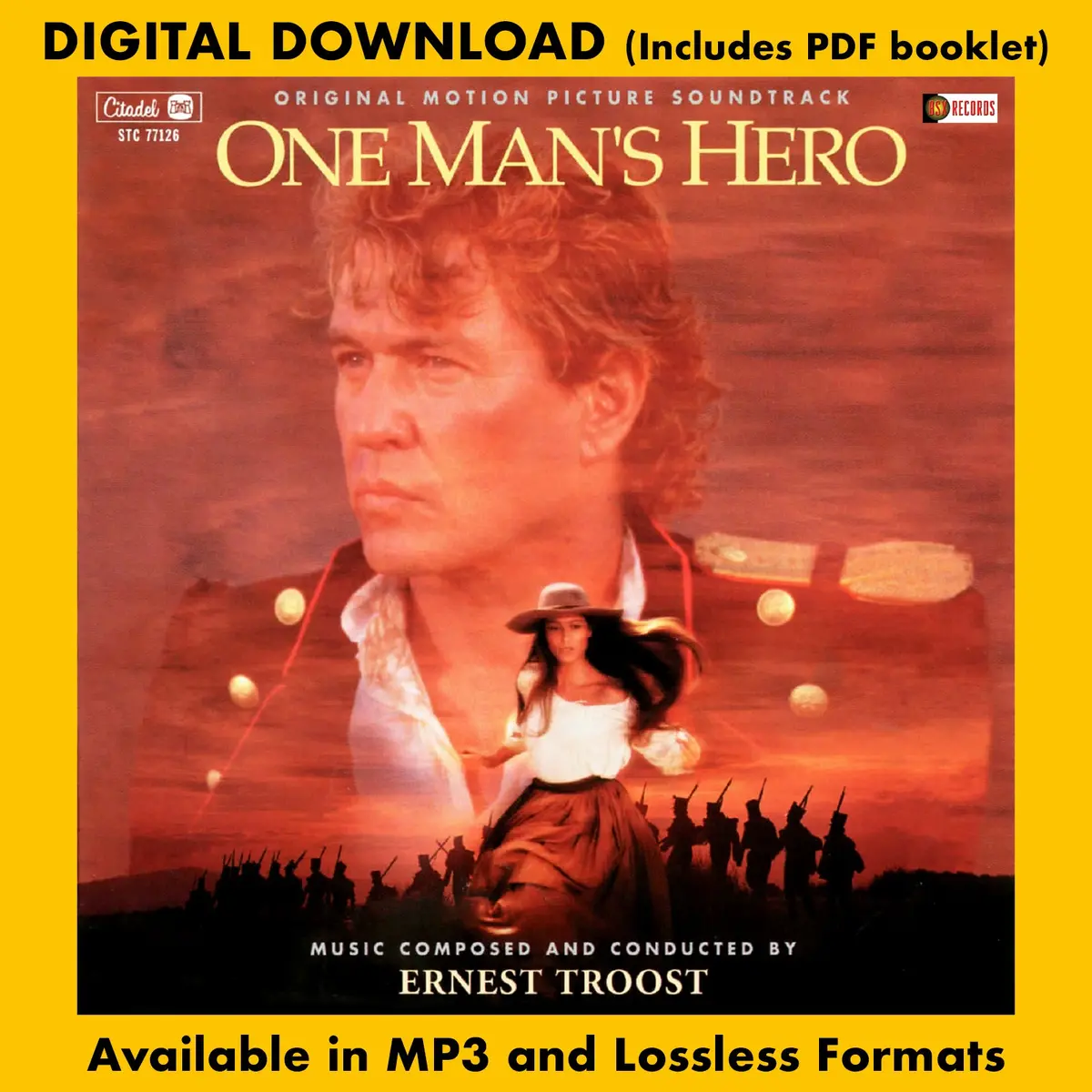 One Man's Hero - Original Motion Picture Soundtrack By Ernest Troost 1
