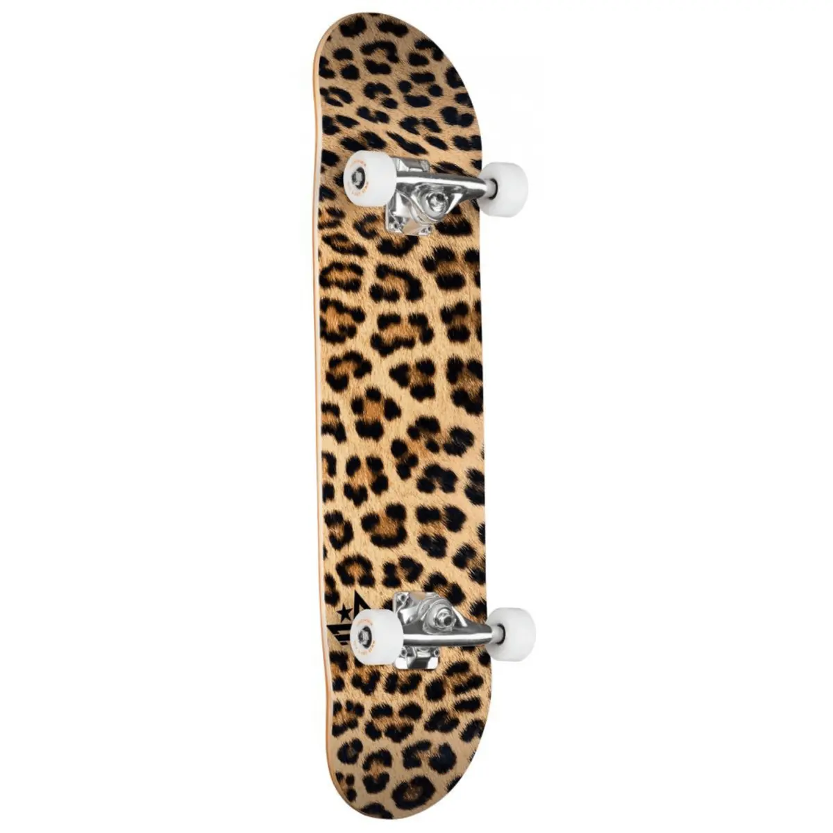 Mini Logo Ff&F 18 Leopard Fur Complete Skateboard, 7.75" 1