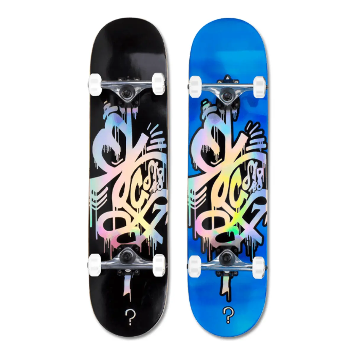 Enuff Hologram Complete Skateboard, 8" 1