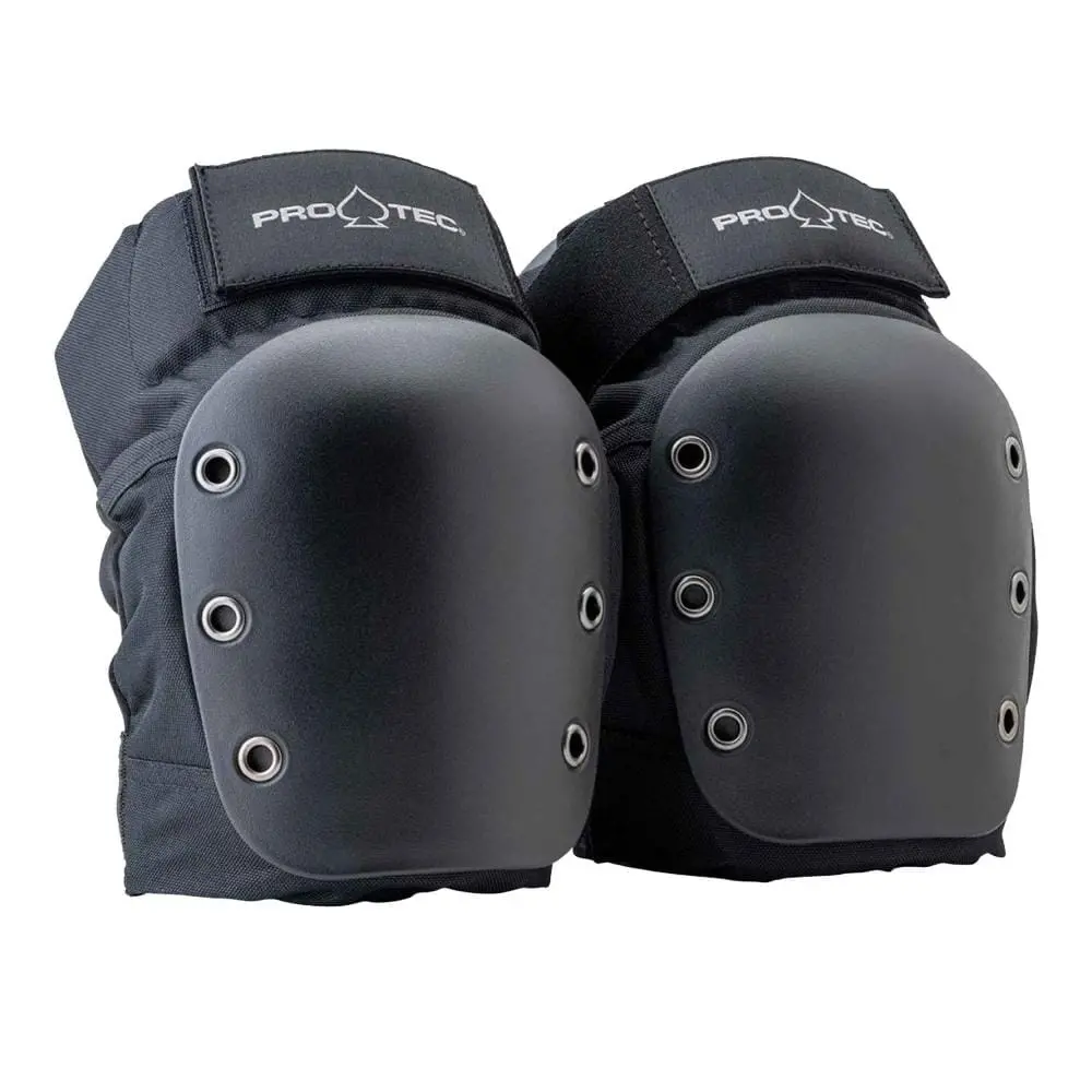 Pro-Tec Open Back Street Knee Pads, Black 1