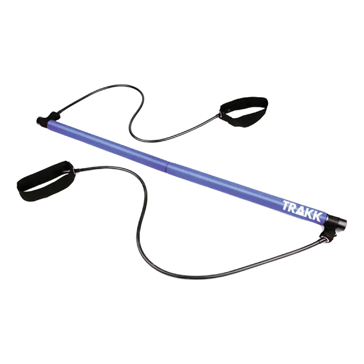 Trakk Pilates Bar Kit With Resistance Band For Portable Home Gym Workout, 3-Section Yoga Pilates Stick Muscle Exercise Equipment Toning Bar 1