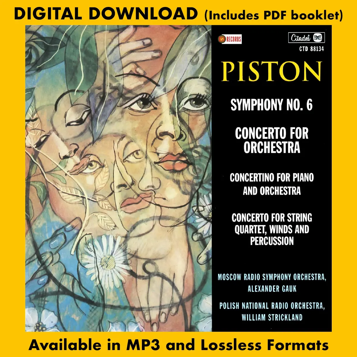 Piston: Symphony No. 6; Concerto For Orchestra 1