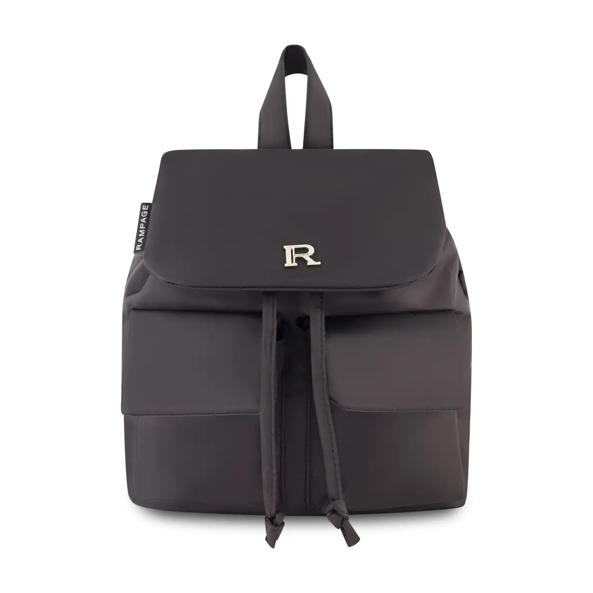 Rampage Women's Sporty Mini Drawstring Flap Backpack, School Bag, Swim Bag, Gym Bag Or Casual Daily Bag - Mini Flap Backpack 1