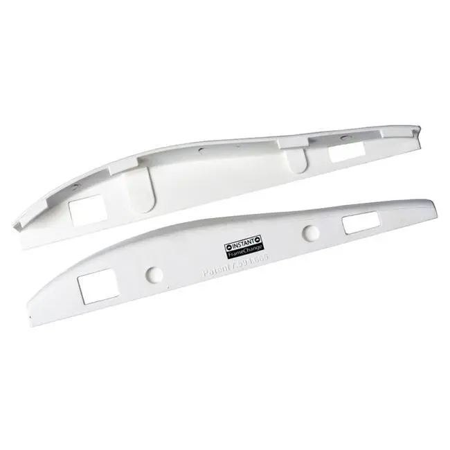 Razors Cosmo Slide Plates, White 1