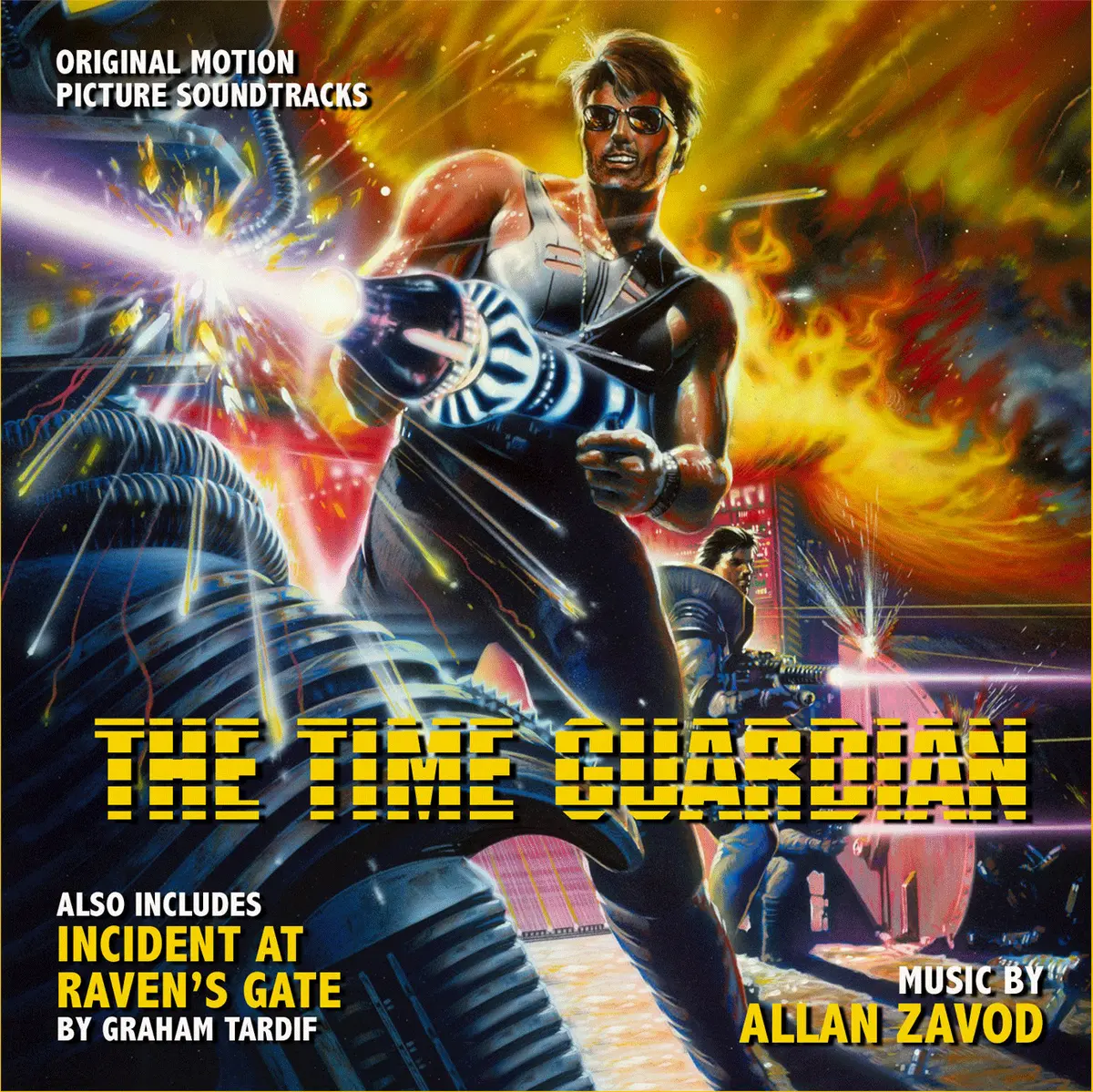 Incident At Raven's Gate / The Time Guardian - Original Soundtracks By Graham Tardiff And Allan Zavod 1