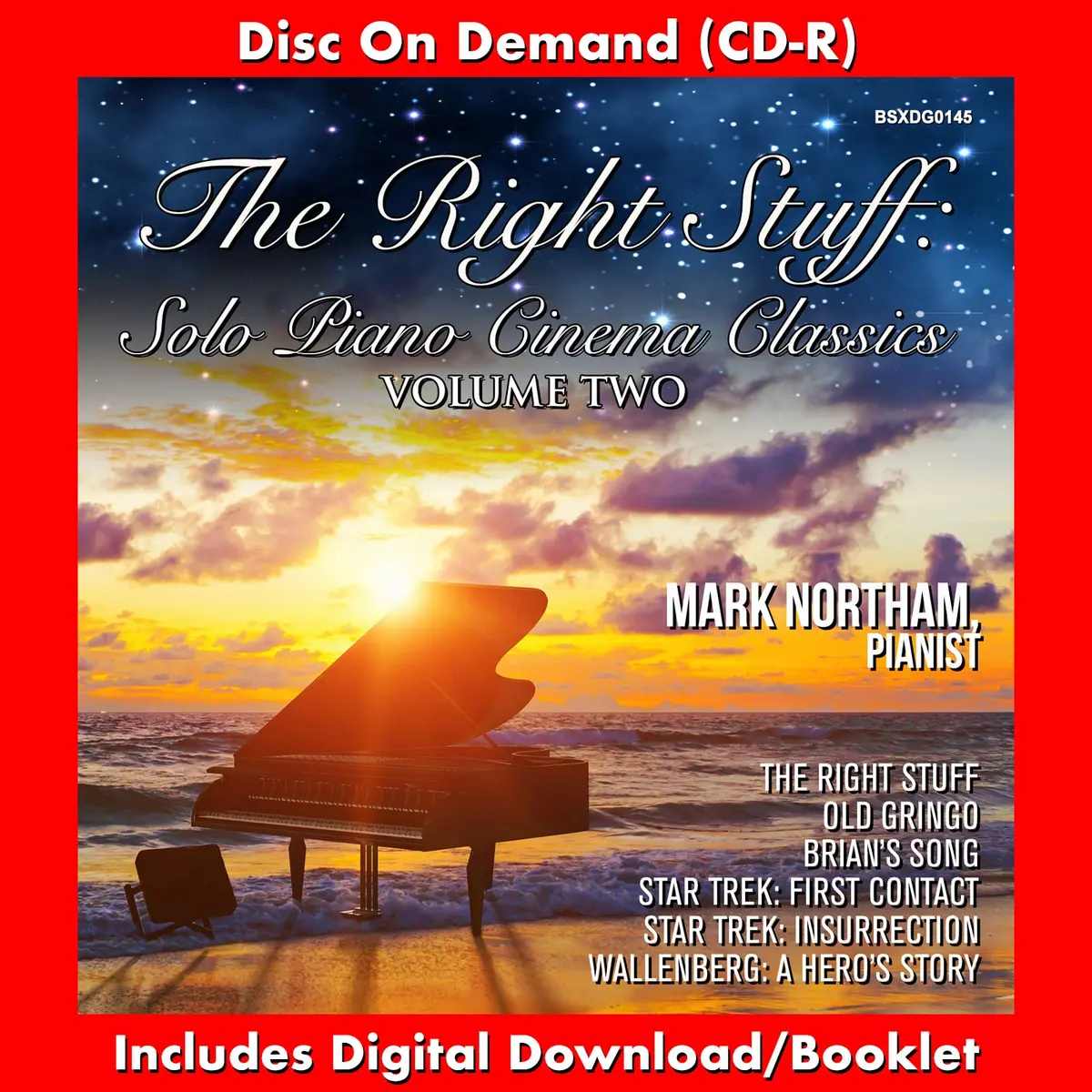 The Right Stuff: Solo Piano Cinema Classics Volume Two 1