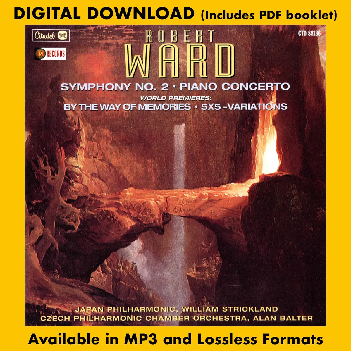 Robert Ward: Symphony No. 2 • Piano Concerto 1