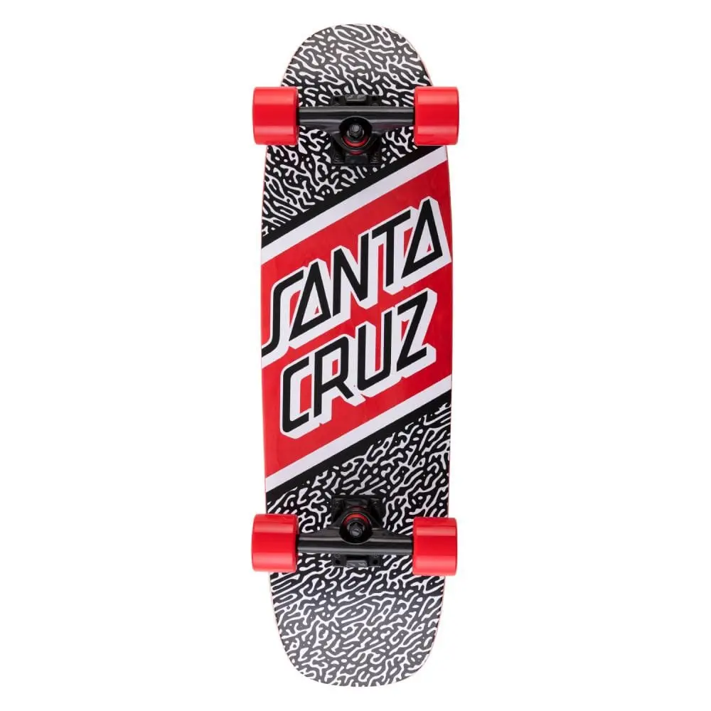 Santa Cruz Amoeba Street Skate Complete Cruzer 29.4" 1