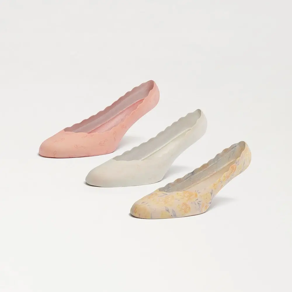 Sam Edelman No Show Socks For Women - 3 Pack Microfiber Nylon Sock Lightweight Low Cut Socks, Everyday Foot Liner Socks Women 1