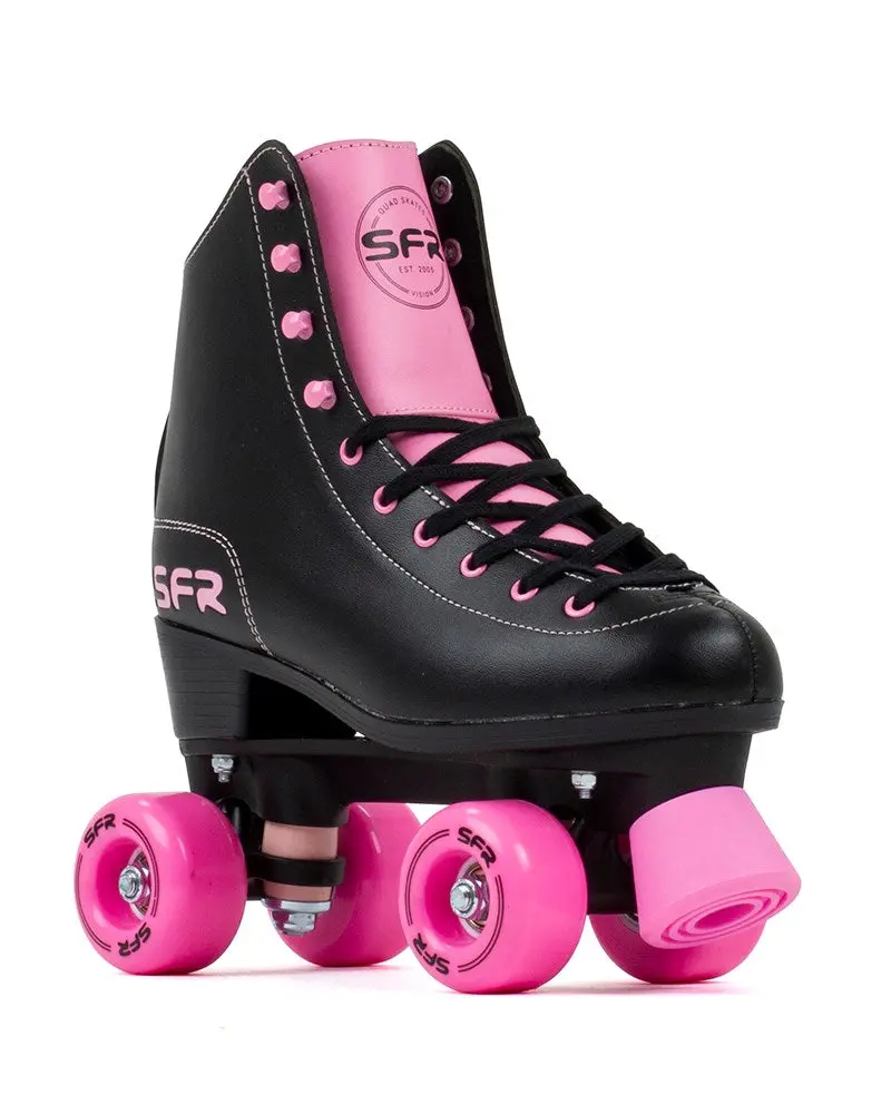 Sfr Figure Quad Skates, Black/Pink 1