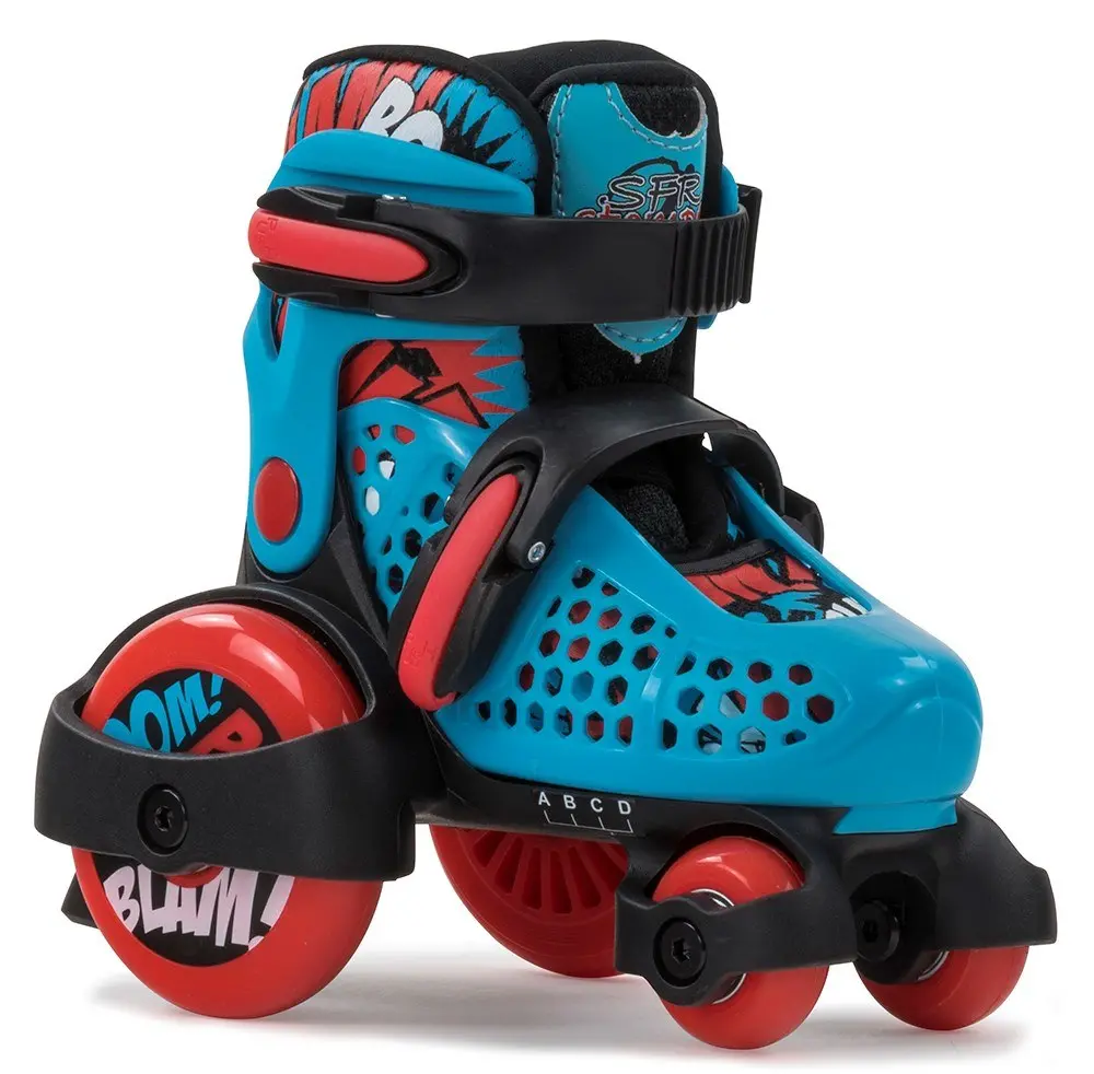 Sfr Stomper Adjustable Quad Skates, Blue 1