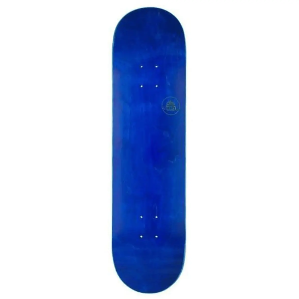 Sushi Pagoda Stamp Blue Skateboard Deck, 8.125" 1