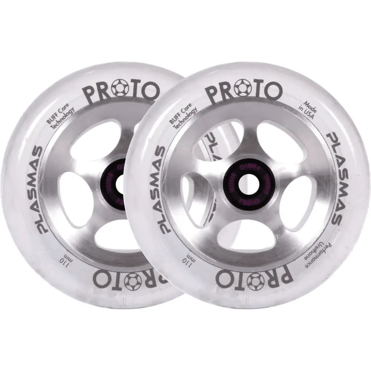 Proto Plasmas 110Mm Pro Scooter Wheels, Starlight 1