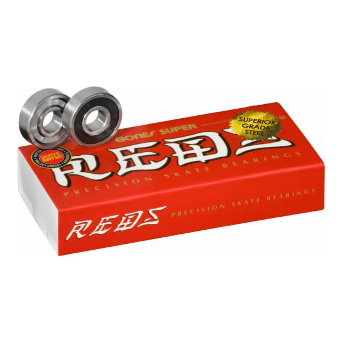 Bones Super Reds Precision Skate Bearings, 16 Pack 1