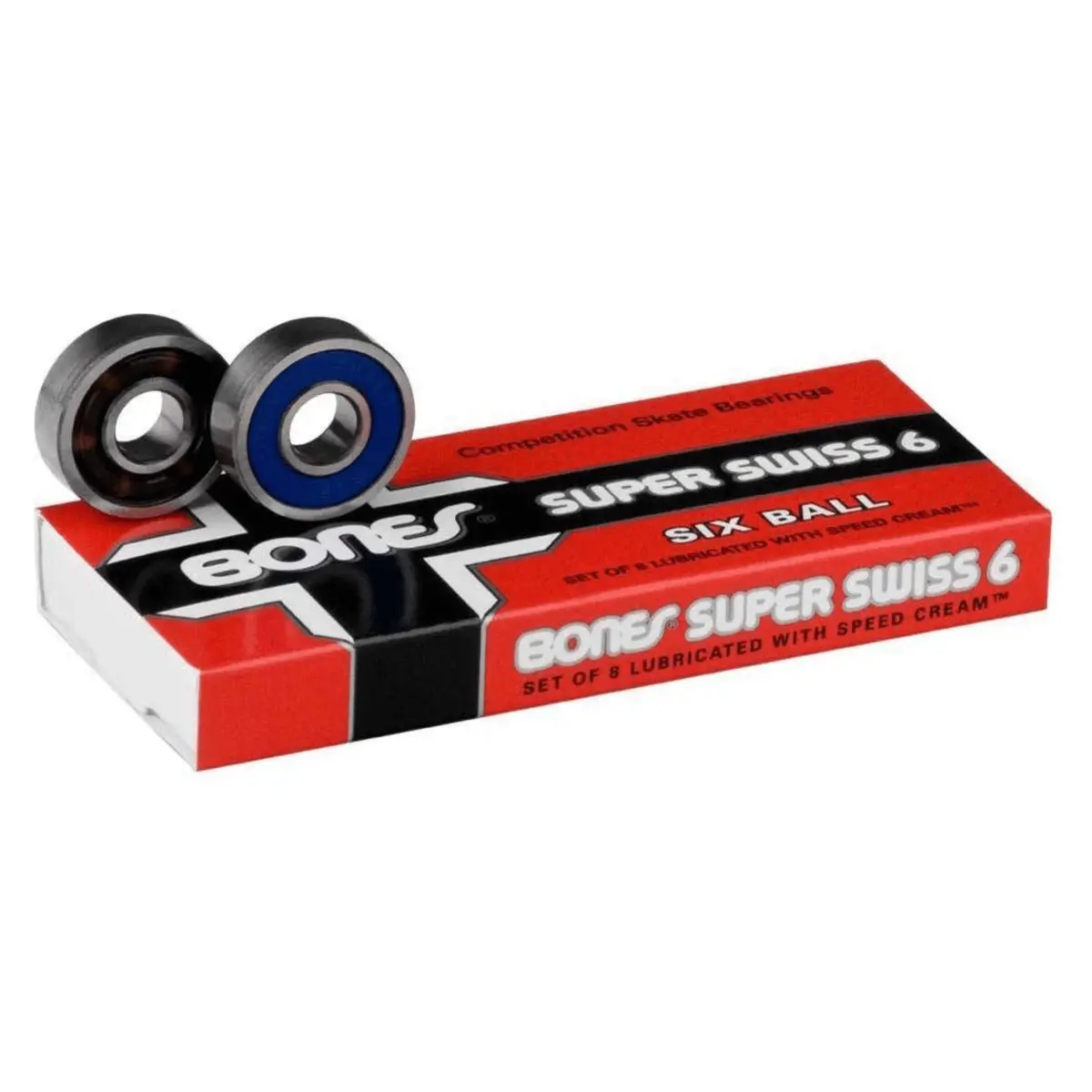 Bones Super Swiss 6 Ball 608 Skate Bearings 1