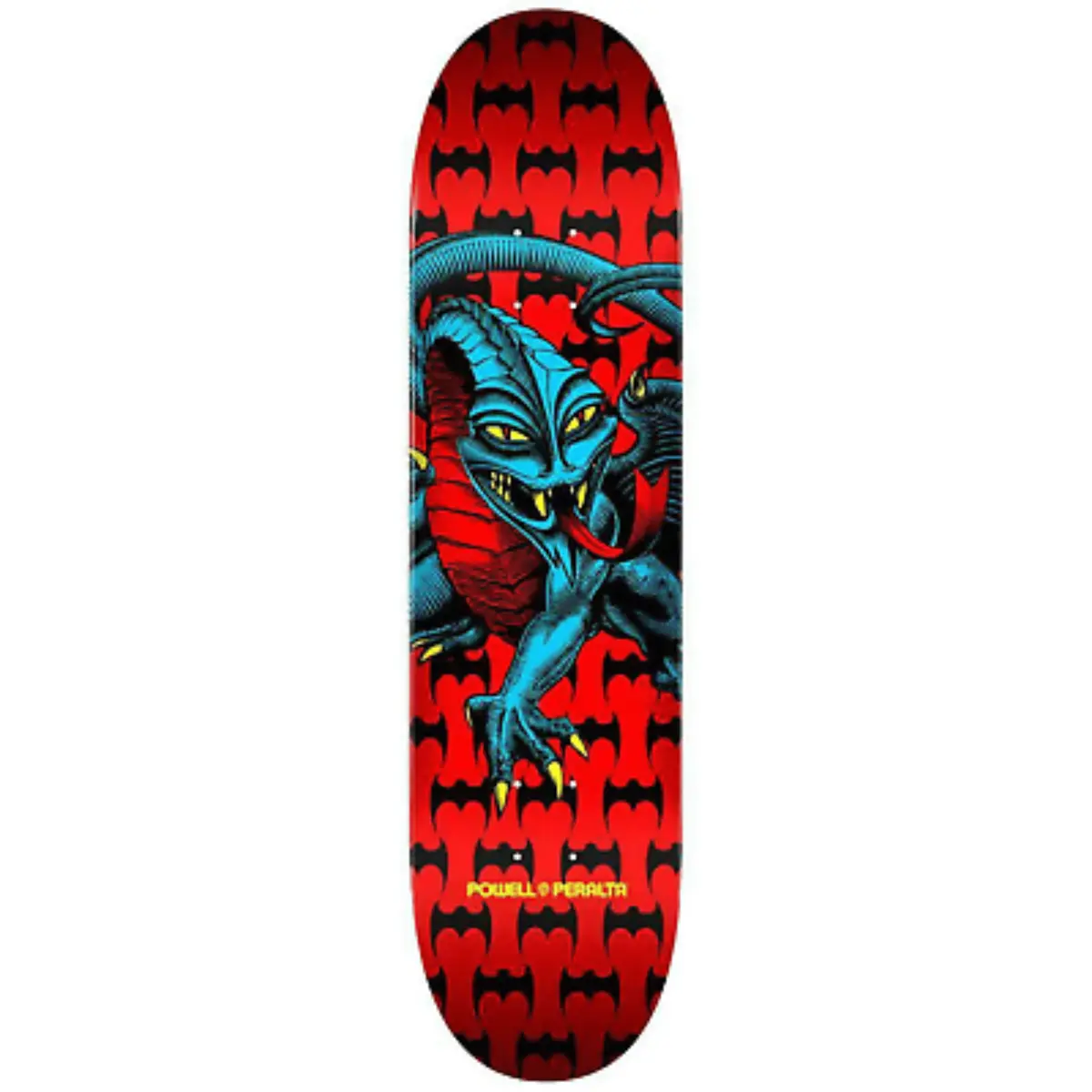 Powell Peralta Cab Dragon One Off Red Birch Skateboard Deck, 7.75" 1
