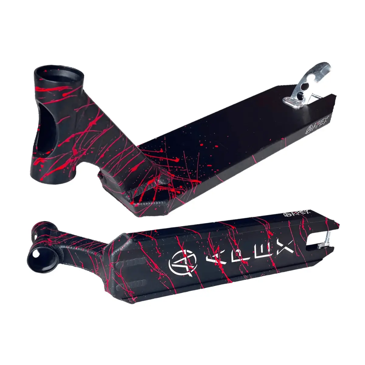 Apex Pro "Blood Splatter" Special Edition Scooter Deck, 19.5" X 5" 1