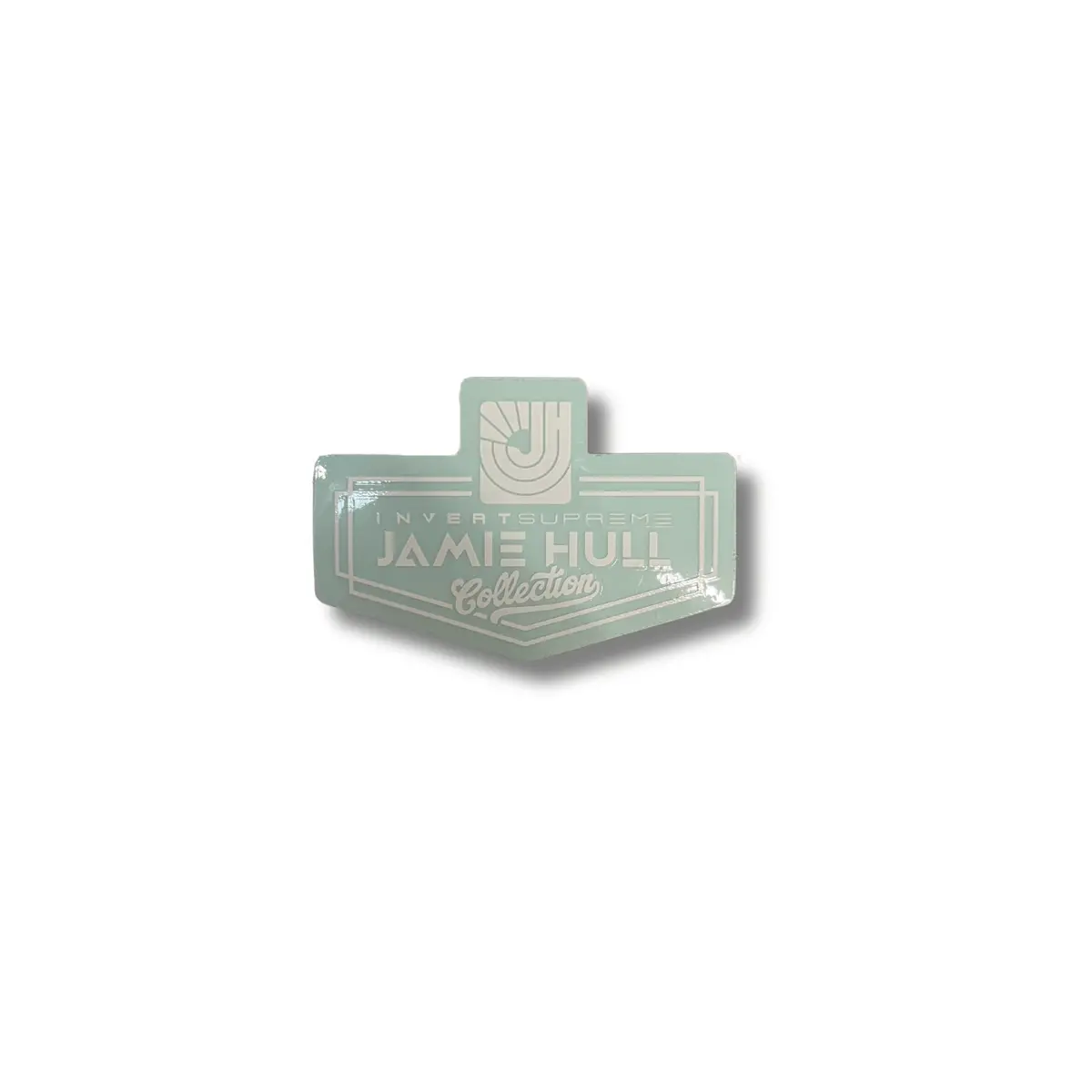 Invert Jamie Jull Sticker, Clear/White 1