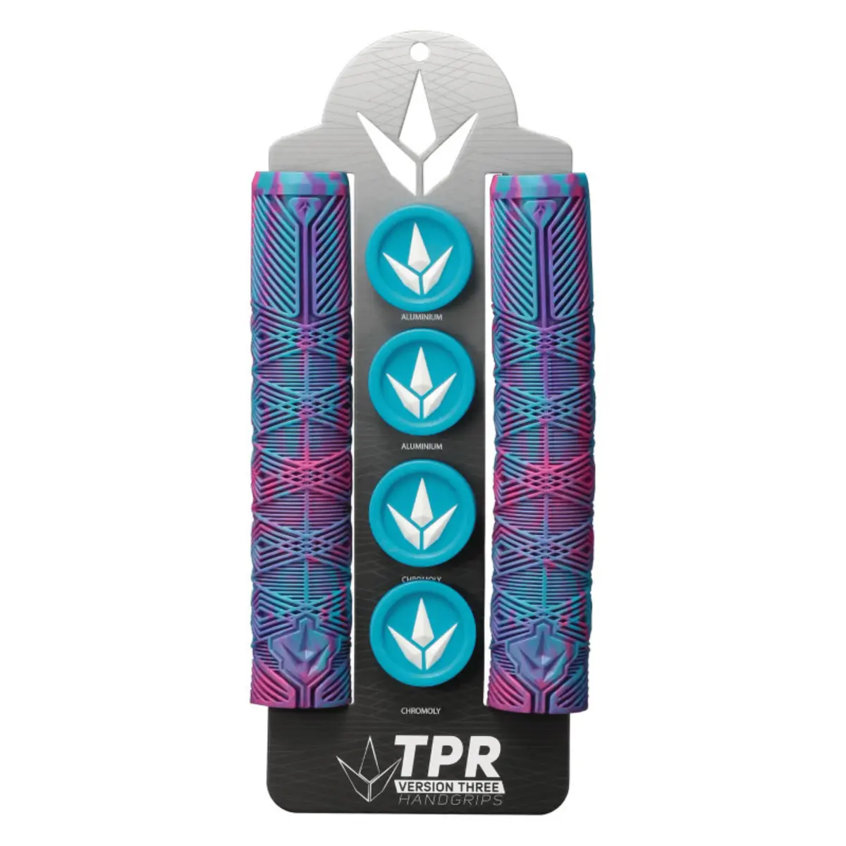 Blunt V3 Hand Grips, Pink/Teal/Purple 1
