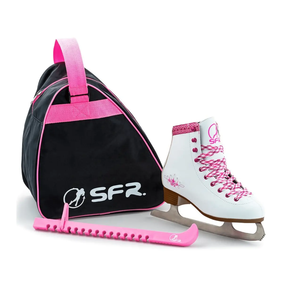 Sfr Junior Ice Skate Pack (Ice Skates, Bag & Blade Guards) 1